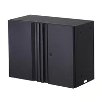 7-Piece Regular Duty Welded Steel Garage Storage System in Black (109 In. W X 75 In. H X 19.6 In. D)
