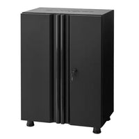 7-Piece Regular Duty Welded Steel Garage Storage System in Black (109 In. W X 75 In. H X 19.6 In. D)
